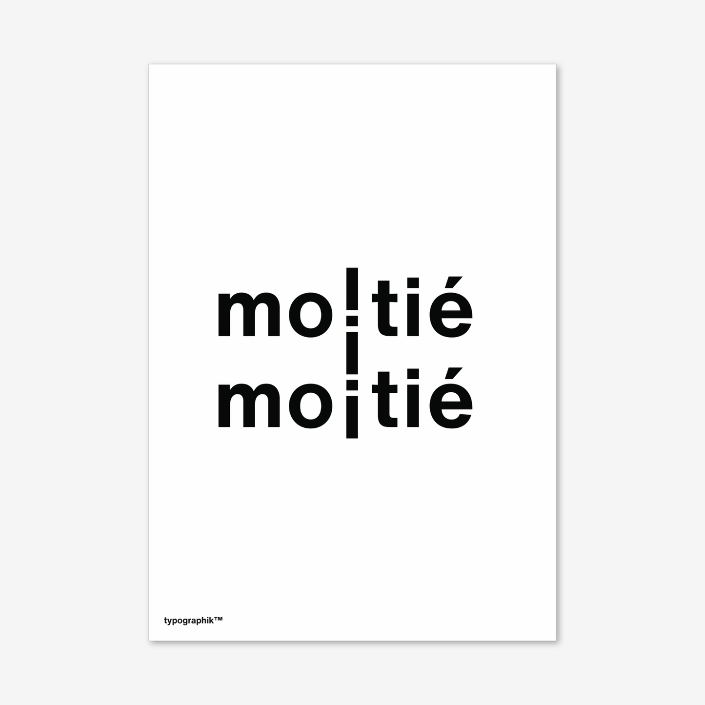 Moitié-moitié